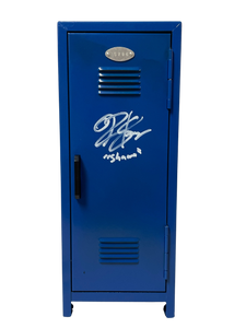Rider Strong Boy Meets World Autographed Blue Mini Locker