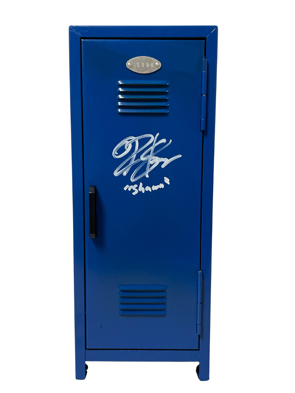 Rider Strong Boy Meets World Autographed Blue Mini Locker