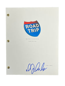 DJ Qualls as Kyle Edwards in Road Trip Autographed Script Cover