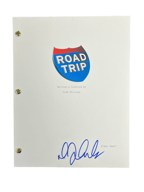 DJ Qualls as Kyle Edwards in Road Trip Autographed Script