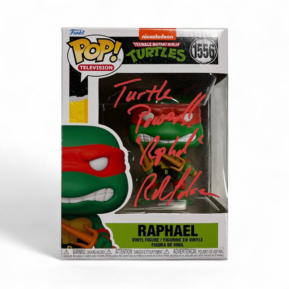 Rob Paulsen Autographed Teenage Mutant Ninja Turtles Funko