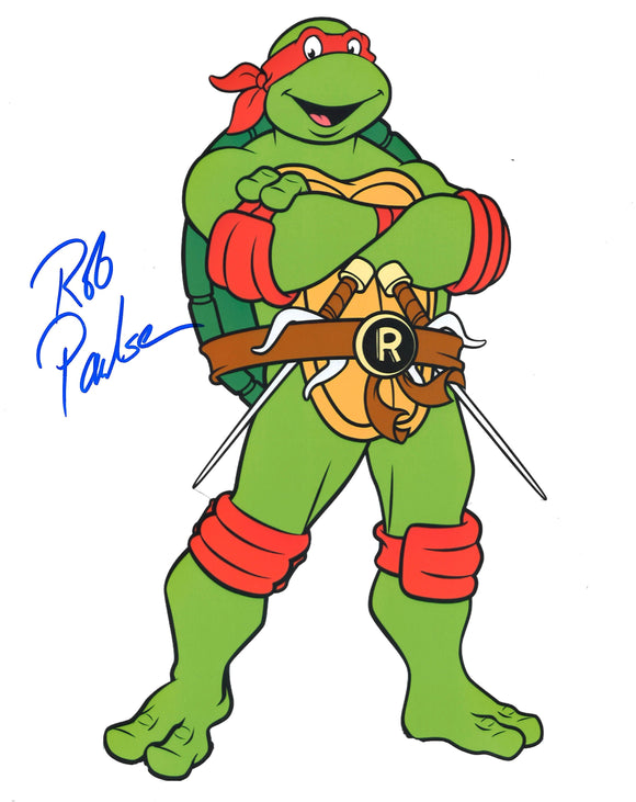 Rob Paulsen Autographed Teenage Mutant Ninja Turtles 8 x 10 Photo