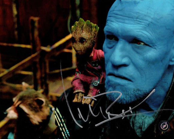 Michael Rooker as Yondu in Guardians of the Galaxy Autographed 8x10 Full Colour Landscape