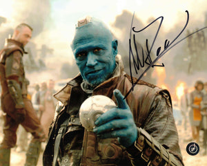 Michael Rooker as Yondu in Guardians of the Galaxy Autographed 8x10 Black Sharpie