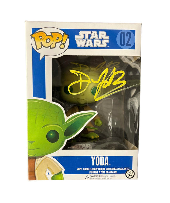 Deep Roy Yoda Star Wars Autographed Funko #02