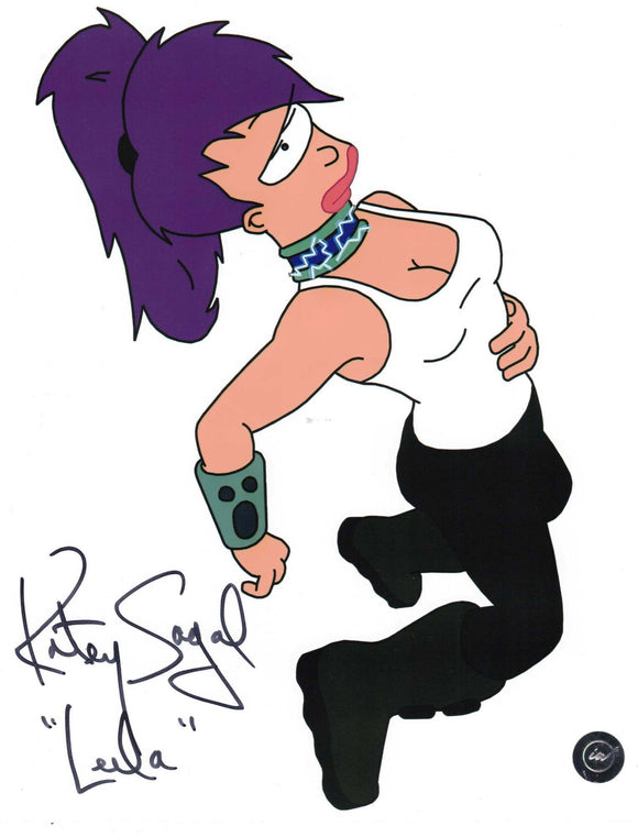 Katey Sagal Leela Futurama Autographed 8x10