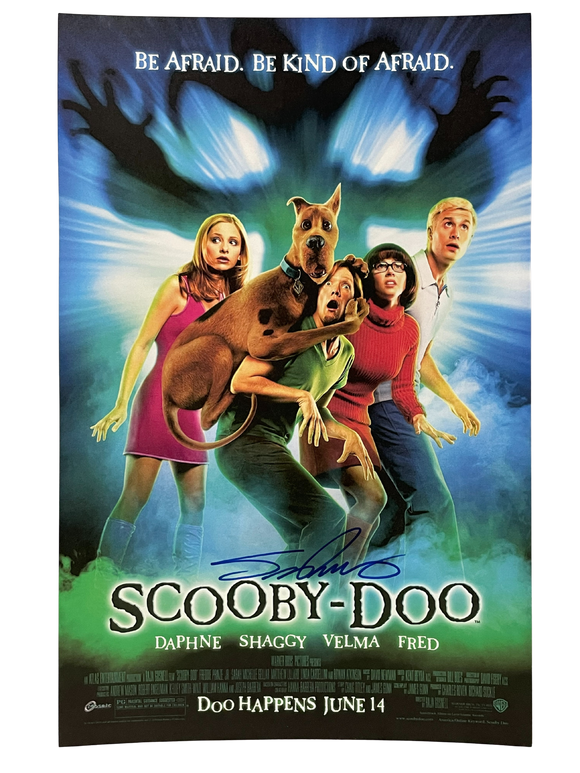 Scott Innes Scooby-Doo Autographed 11x17 Poster