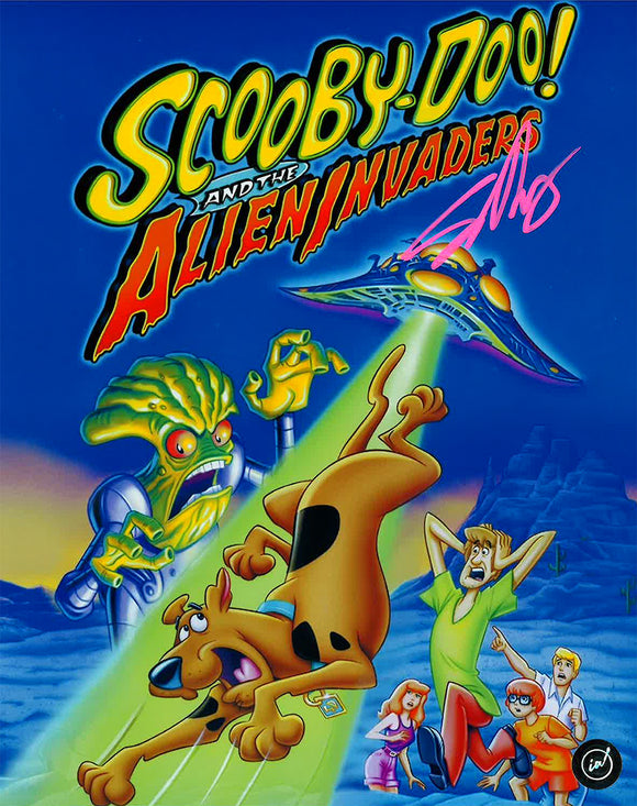 Scott Innes Scooby-Doo and the Alien Invaders Autographed 8x10