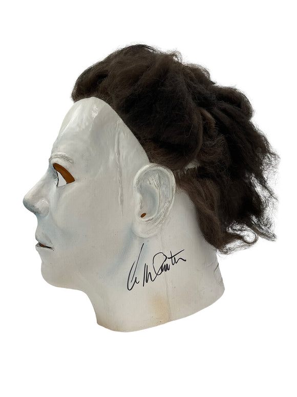 William Shatner Halloween Michael Myers Autographed Mask