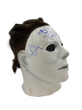 Scout Taylor-Compton & Danielle Harris Halloween Michael Myers Dual Autographed Mask