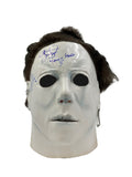 Scout Taylor-Compton & Danielle Harris Halloween Michael Myers Dual Autographed Mask