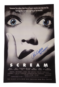 Lee Waddell Scream Autographed 11x17 Poster