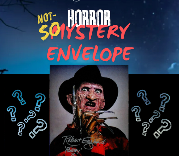 Robert Englund NOT-SO Mystery Horror Envelope