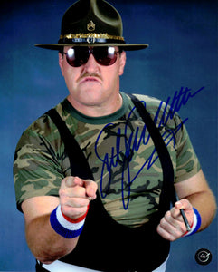 Sgt. Slaughter Autographed 8x10