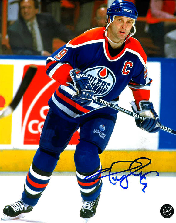 Shayne Corson Edmonton Oilers Autographed 8x10