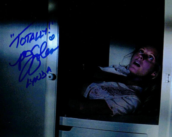 PJ Soles as Lynda in Halloween 1978 Closet Surprise Autographed 8x10 Photo