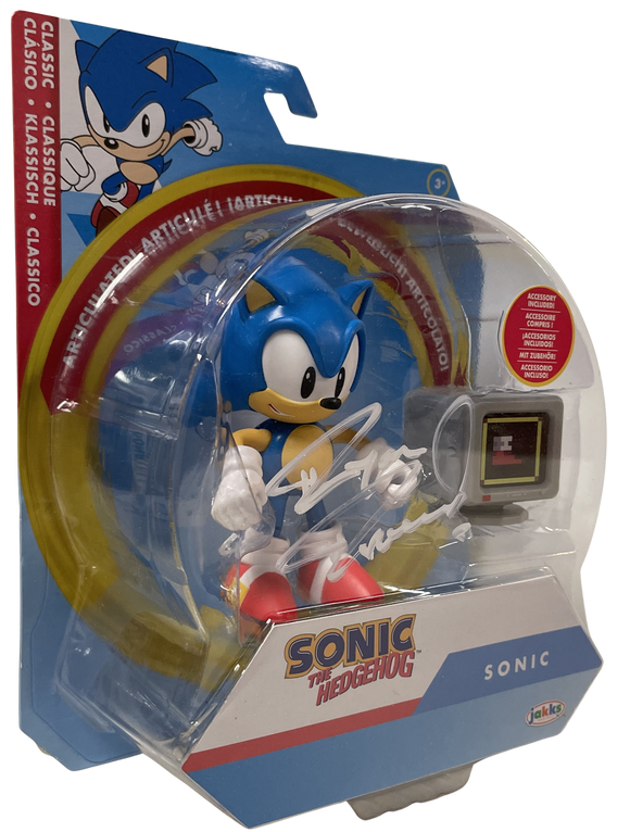 Ryan Drummond Sonic the Hedgehog Autographed Figure