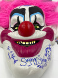 Cast Signed Killer Klowns From Outer Space Autographed Spikey Mask