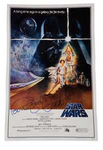 Paul Blake Star Wars Autographed 11x17 Poster