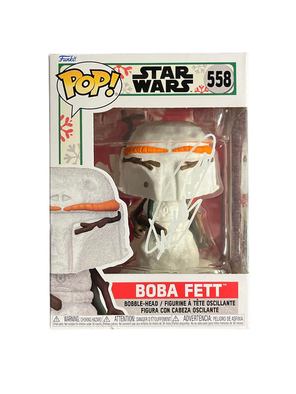 Dickey Beer as Boba Fett in Return of the Jedi Autographed Funko #558