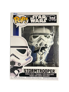 Dickey Beer as Stormtrooper in Return of the Jedi Autographed Funko