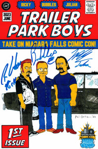 Trailer Park Boys Autographed Comic Con Exclusive 8x10