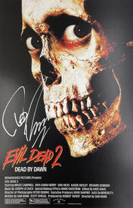 Ted Raimi The Evil Dead 2 Autographed 11x17 Poster