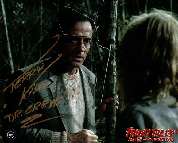 Terry Kiser Friday The 13th Autographed 8x10 Photo