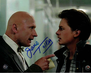 James Tolkan Back to the Future Autographed 8x10