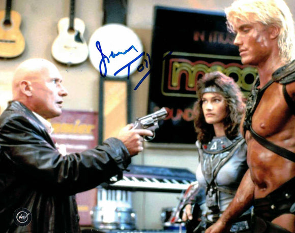James Tolkan Masters of the Universe Autographed 8x10 as Detective Hugh Lubic