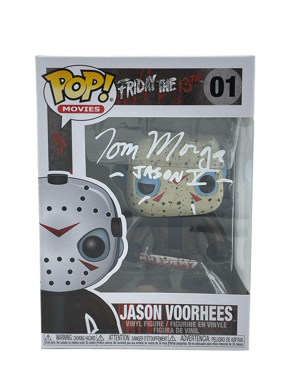 Tom Morga Autographed Jason Voorhees Funko Pop #01