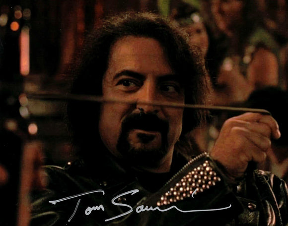 Tom Savini as Sex Machine in From Dusk Till Dawn Autographed 8x10