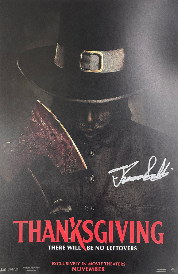 Tomaso Sanelli Thanksgiving Autographed 11x17 Poster