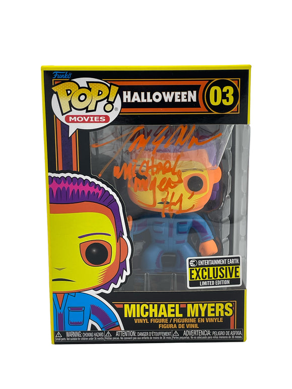 Tony Moran Autographed Michael Myers Halloween Special Edition Funko Pop #03