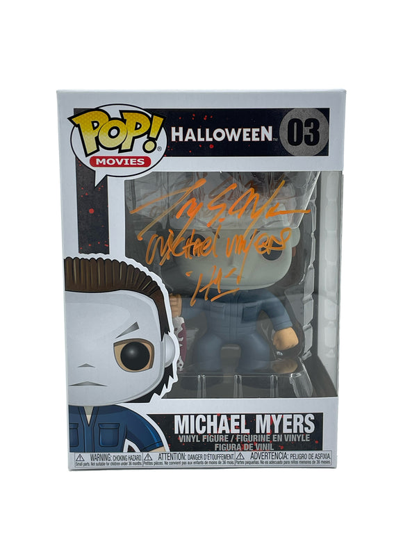 Tony Moran Autographed Michael Myers Halloween Funko Pop #03