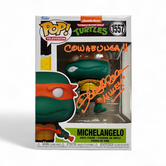 Townsend Coleman Autographed Teenage Mutant Ninja Turtles Funko