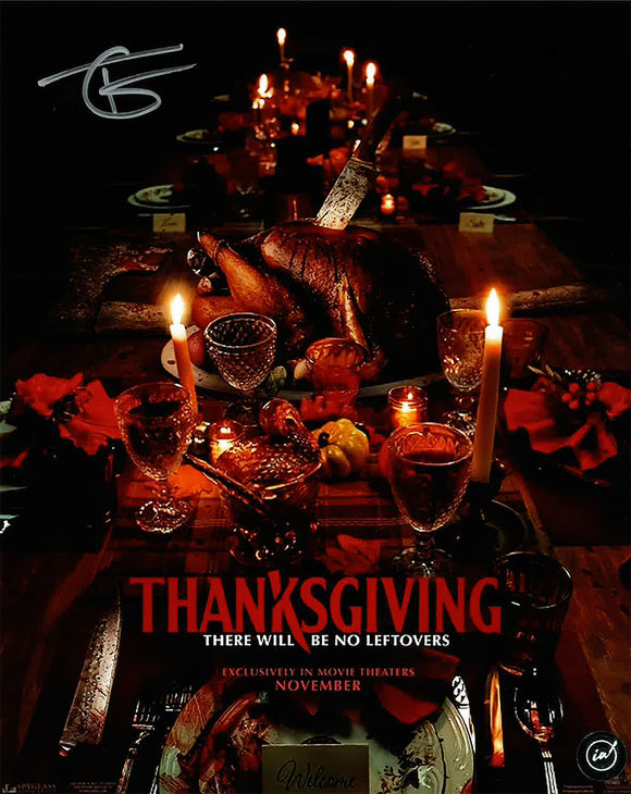 Ty Olsson Thanksgiving Promo Autographed 8x10