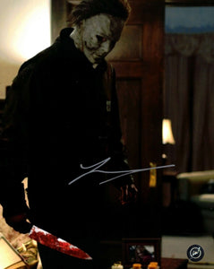 Tyler Mane Halloween Michael Myers Autographed 8x10 Silver Sharpie