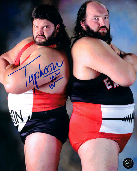 Typhoon Autographed 8x10