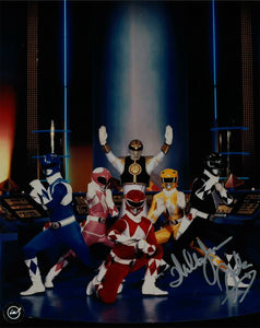 Walter Jones Autographed Power Rangers 8x10