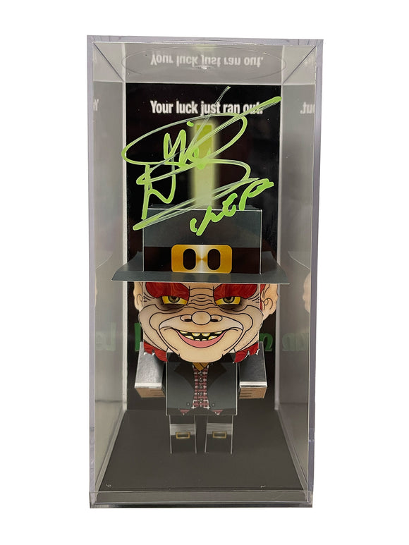 Warwick Davis Leprechaun Autographed Exclusive Blockheadz
