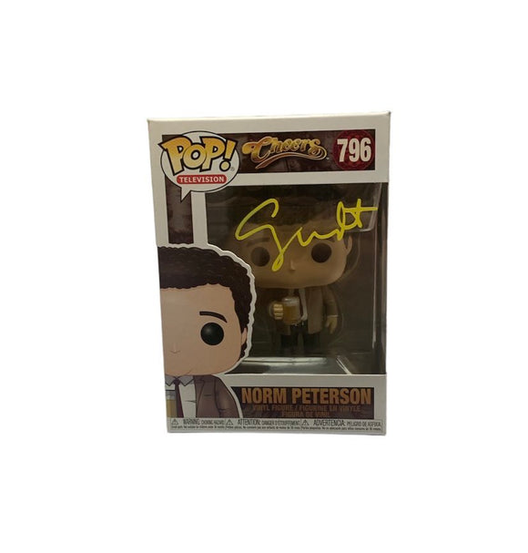 George Wendt as Norm in Cheers Autographed Funko Pop
