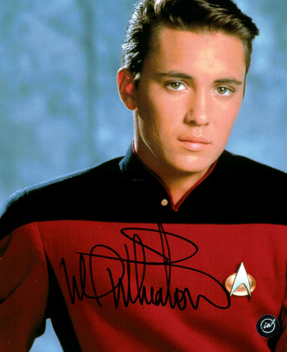 Wil Wheaton Star Trek as Wesley Crusher Autographed 8x10