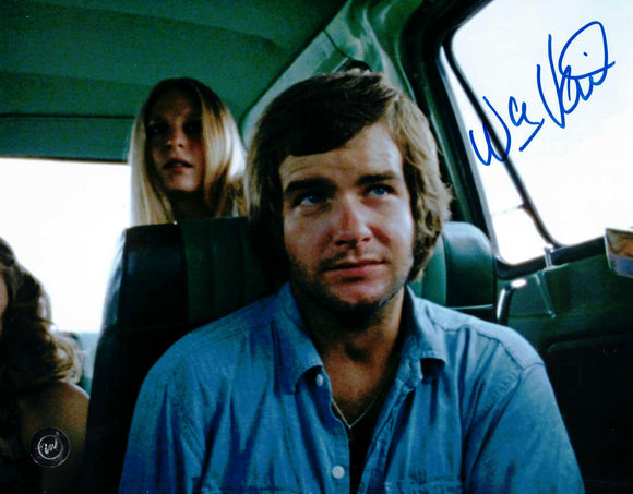 William Vail as Kirk in The Texas Chainsaw Massacre (1974) Autographed 8x10