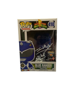 David Yost Blue Ranger Ranger Autographed Funko Pop #410