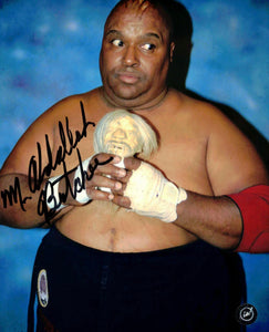 Abdullah the Butcher Autographed WWF 8x10 Photo