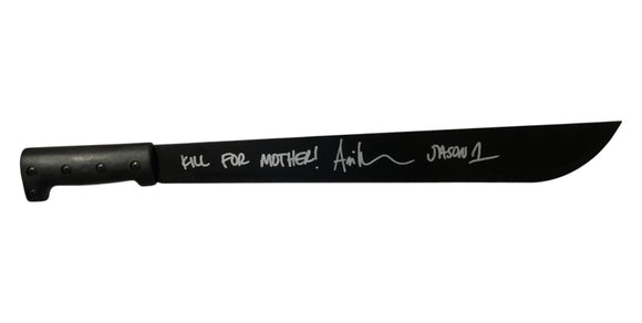 Ari Lehman Friday the 13th Full Side Autographed Machete