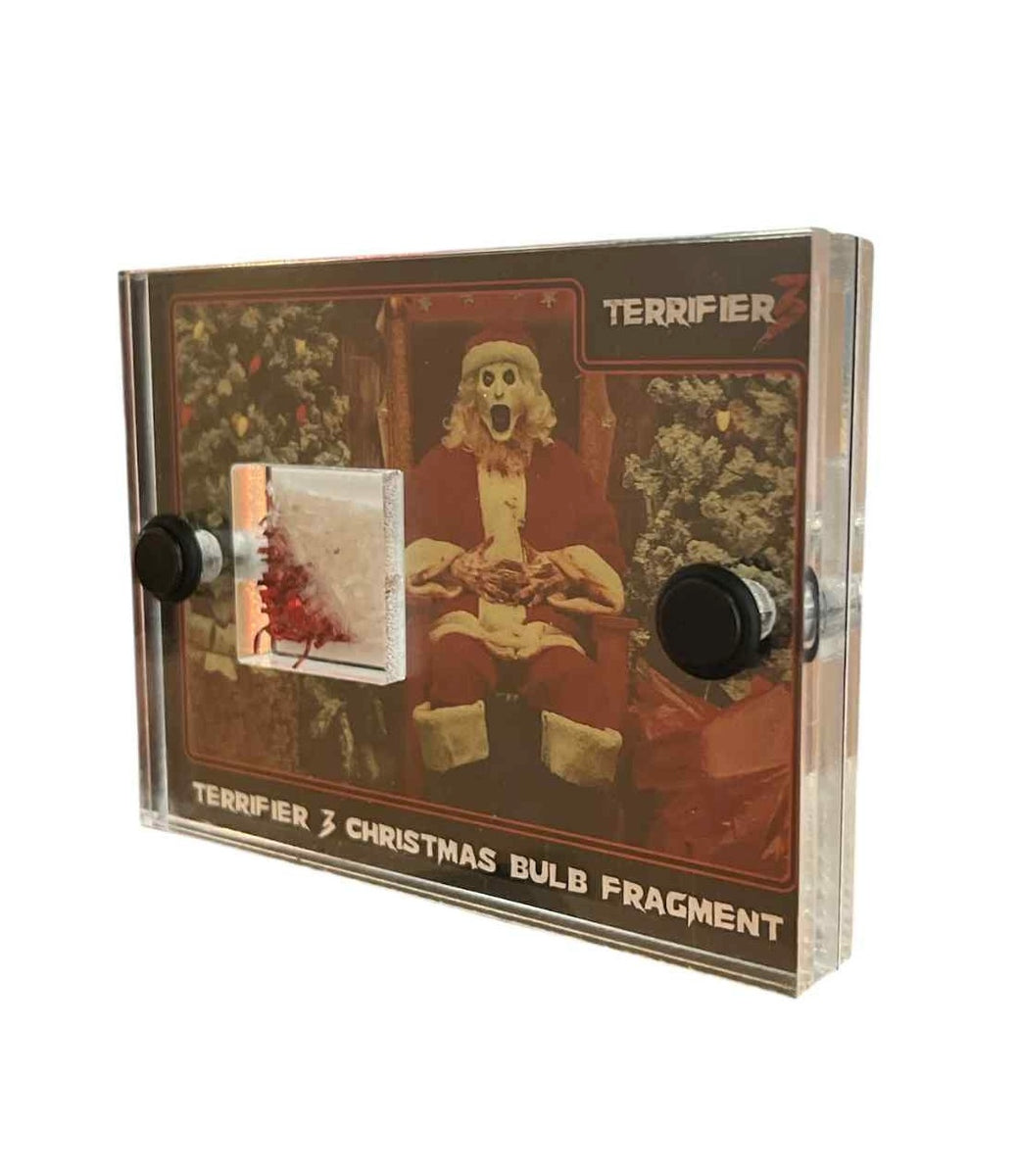 Terrifier 3 Authentic Prop Christmas Bulb Fragment Relic Card – Icon ...