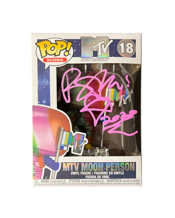 Bam Margera MTV Moon Person Autographed Funko Pop
