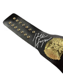 Hulk Hogan Autographed Replica WWF Winged Eagle Championship Belt